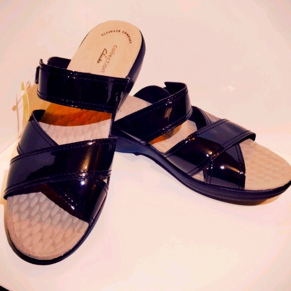 Clarks Athletic Leather Sandals